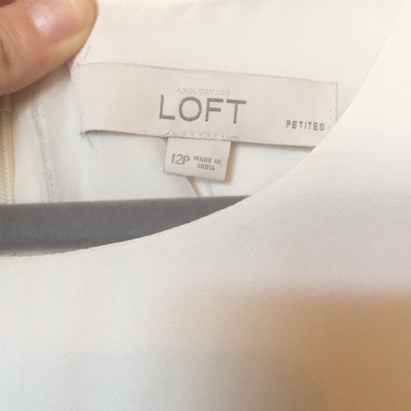 LOFT black and white floral dress - Picture 2 of 3